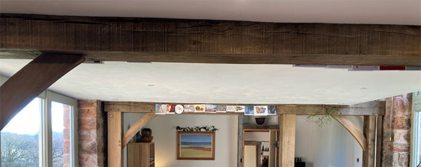 Barn conversion in the Wye Valley